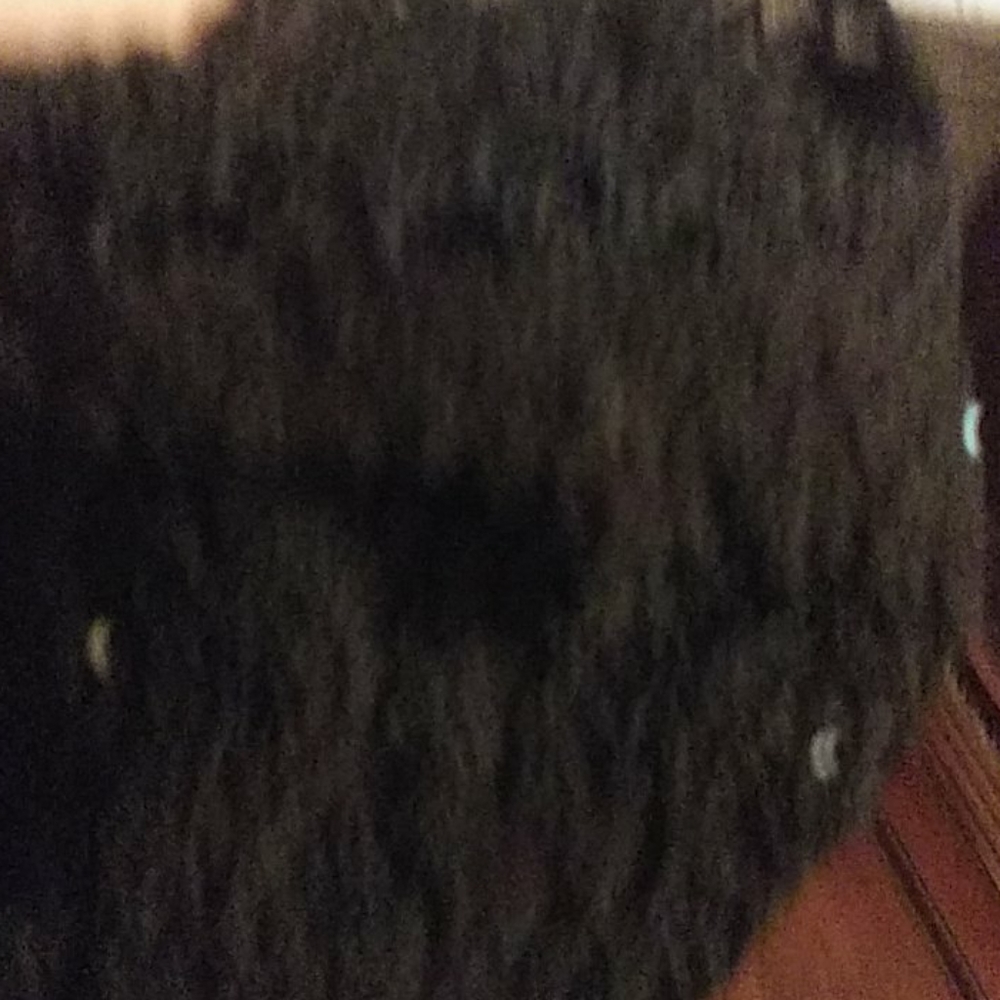 Black draw string evening pants